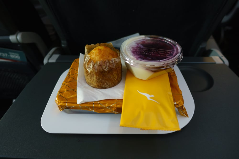 One of several meals. It wasn't just good for aeroplane food, it was actually fairly good food
