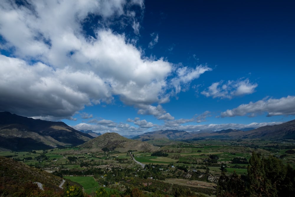 The view from the road between Queenstown and Wanaka, not bad